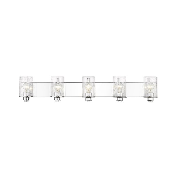 Z-Lite Beckett 5-Light Chrome Modern/Contemporary Vanity Light