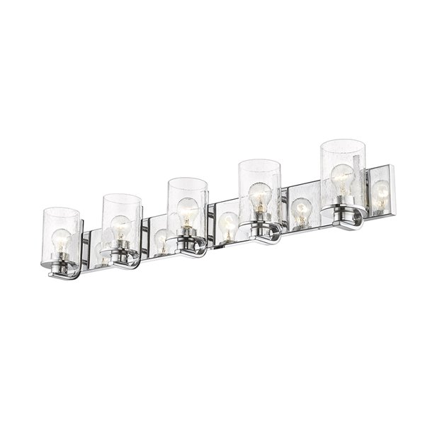 Z-Lite Beckett 5-Light Chrome Modern/Contemporary Vanity Light