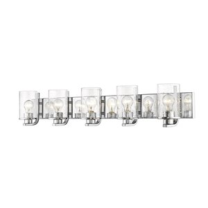 Z-Lite Beckett 5-Light Chrome Modern/Contemporary Vanity Light