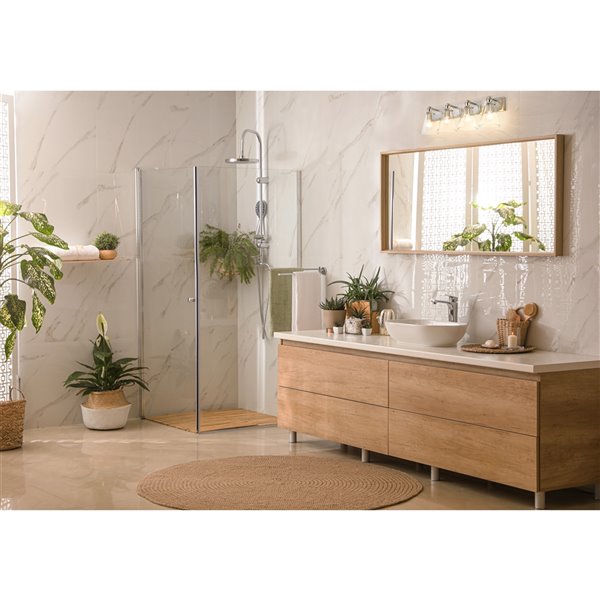 Z-Lite Harper 4-Light Nickel Modern/Contemporary Vanity Light