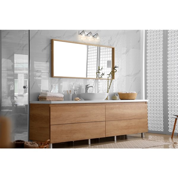 Z-Lite Harper 3-Light Chrome Modern/Contemporary Vanity Light