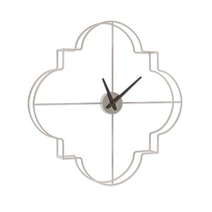Gild Design House Morrissey Analog Novelty Wall Standard Clock - Silver