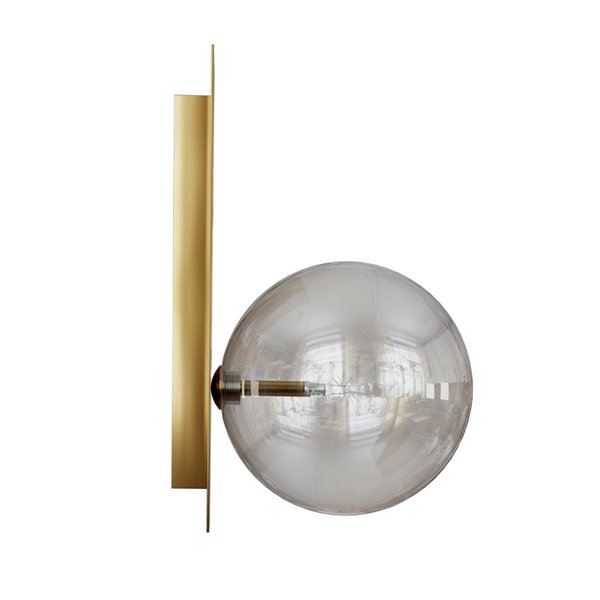 Gild Design House 7-in W 1-light Brass/Gold Modern/Contemporary Wall Sconce