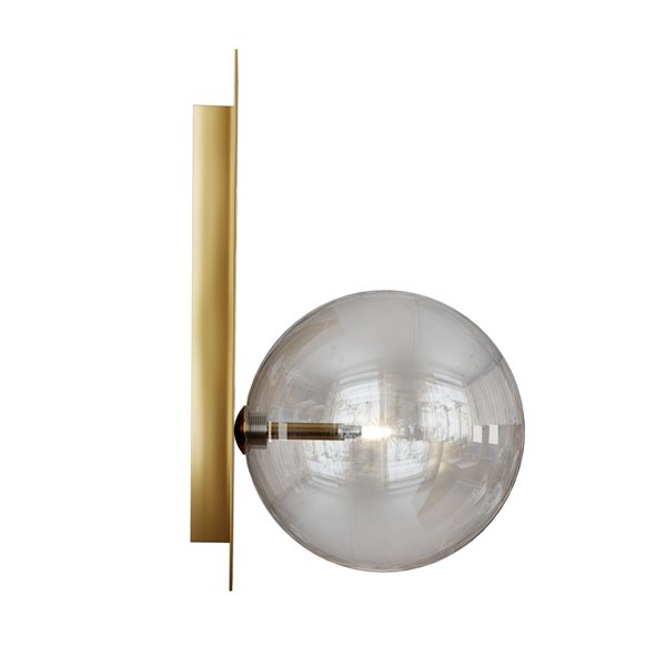 Gild Design House 7-in W 1-light Brass/Gold Modern/Contemporary Wall Sconce