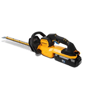 Cub Cadet HT24E 60-volt Max 24-in Dual Cordless Electric Hedge Trimmer (Battery Included)