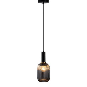 Design Living Black and Antique Gold Modern/contemporary Geometric Incandescent Mini Pendant Light