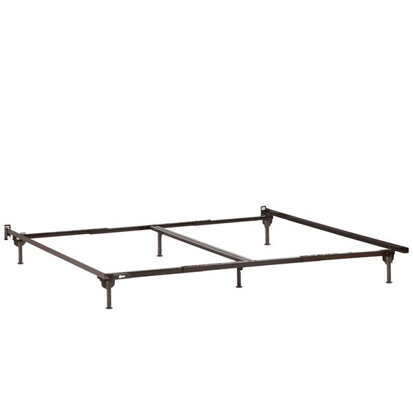Atlantic Furniture Metal Bed Frame, How Do I Attach A Headboard To Metal Bed Frame
