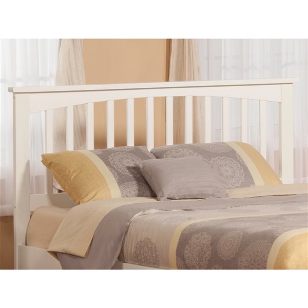 AFI Furnishings Mission Headboard - King - White