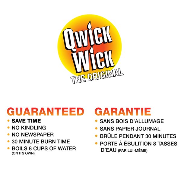 Qwick Wick Natural Firestarter (65-pack)