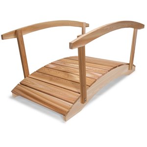 Pont de jardin en cèdre naturel de 6 pi par All Things Cedar