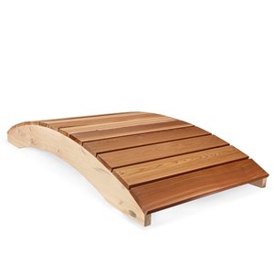 Pont de jardin en cèdre naturel de 6 pi par All Things Cedar