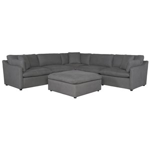 Ensemble de salon Howerton par Mazin Industries, gris