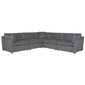 Ensemble de salon Howerton gris par Mazin Industries