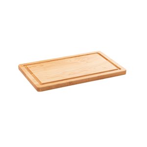 Planche à découper en bois Chop Chop de Bois Mirabel, 14,75 po L x 9 po l, jaune