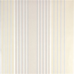 Advantage Surfaces 57.8-Sq. Ft. Taupe Non-Woven Stripes Unpasted Paste the Wall Wallpaper