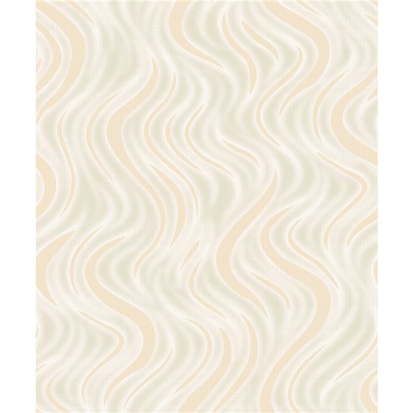 Advantage Nature 57.8-Sq. Ft. Gold Vinyl Abstract Unpasted Paste the Paper Wallpaper