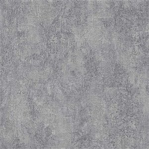 Advantage Nature 57.8-Sq. Ft. Grey Vinyl Textured Abstract 3D Unpasted Paste the Paper Wallpaper