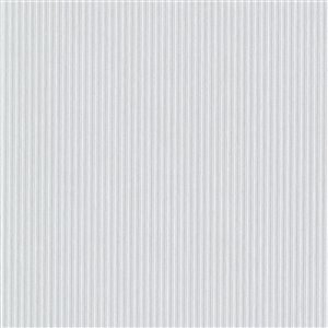 Advantage Surfaces 57.8-Sq. Ft. Light Blue Non-Woven Textured Stripes 3D Unpasted Paste the Wall Wallpaper