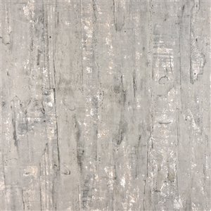 Advantage Nature 57.8-Sq. Ft. Grey Non-Woven Wood Unpasted Paste the Wall Wallpaper