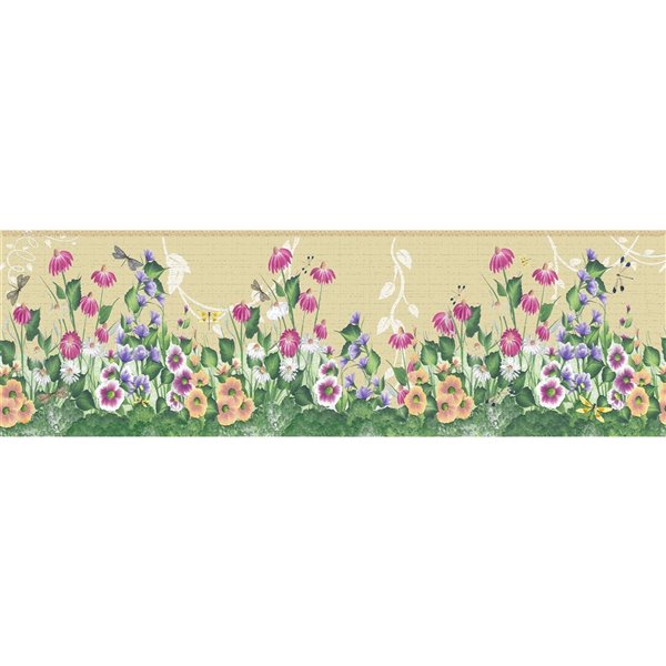 Lavender Wallpaper Border