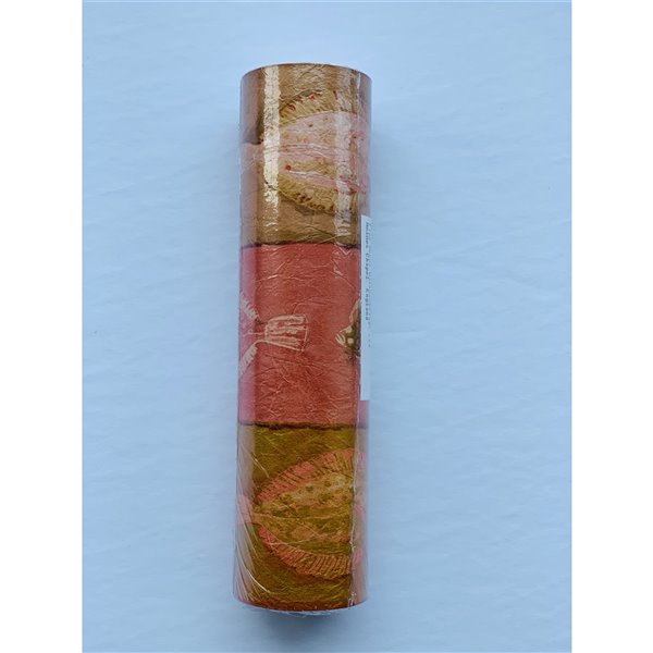 Dundee Deco 7-in Gold/Pink/Brown/Green Prepasted Wallpaper Border