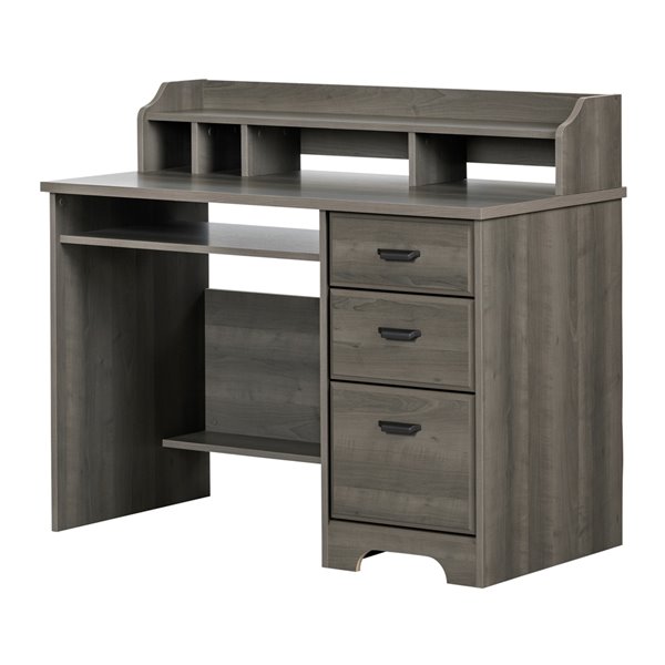 South Shore Furniture Versa 44.37-in Grey Traditional Computer Desk