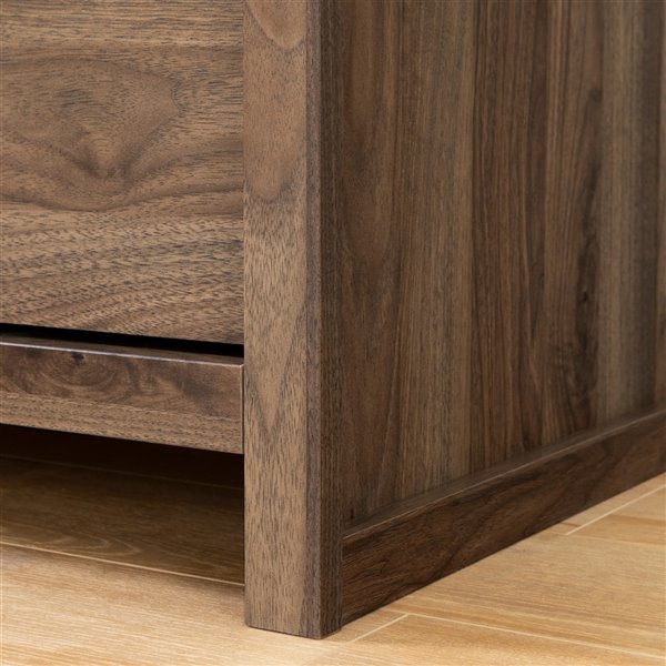 South Shore Furniture Tao Natural Walnut 5-Drawer Standard Chest