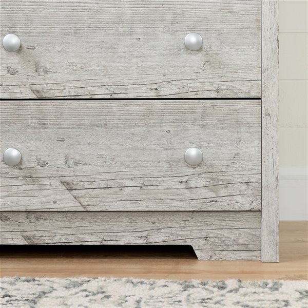 South Shore Furniture Aviron Seaside Pine 6-drawer Double Dresser