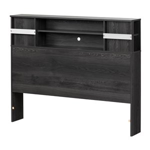 Tête de lit pour lit double Step One de South Shore Furniture, chêne gris