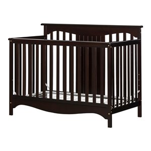 Lit de bébé 2 en 1 convertible Savannah de South Shore Furniture, espresso
