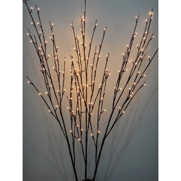 Hi-Line Gift Ltd. 50-in H 144 LED Lighted Willow Tree Accent Lamp
