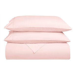 Swift Home Twin Extra-Long Microfibre 4-Piece Pink Bed Sheets