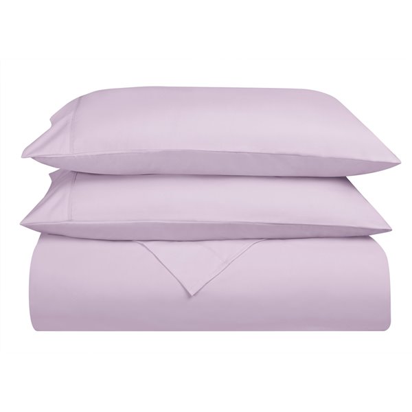 Swift Home Twin Microfibre 4-Piece Lavender Bed Sheets