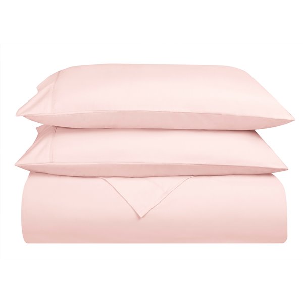 Swift Home Full Microfibre 4-Piece Pink Bed Sheets