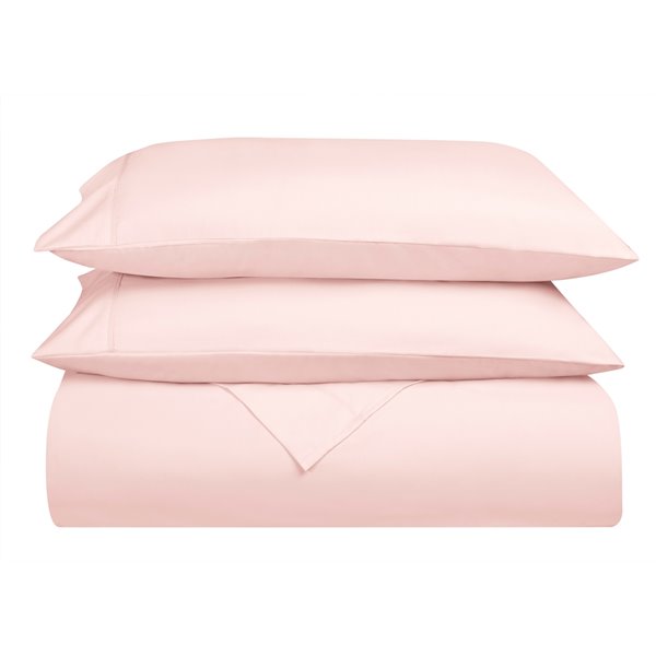 Swift Home Queen Microfibre 4-Piece Pink Bed Sheets