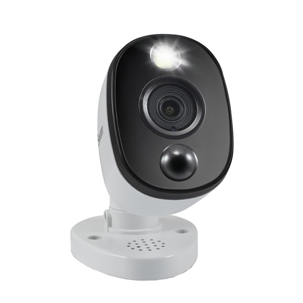 Swann 4K Ultra HD Thermal-Sensing Outdoor Warning Security Camera - White - SWPRO-4KWLB