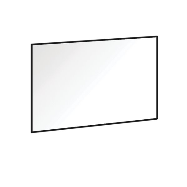 Miroir rectangulaire de akuaplus®®, 39 po x 28 po, noir mat