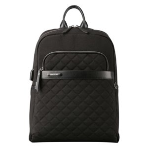 Kingsons Ivana Series 13.39-in x 5.91-in x 17.13-in Black Backpack