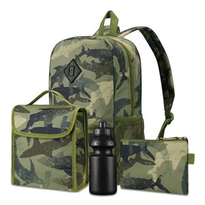 Sac à dos Mermaid Tail Series vert 11.61 po x 4.92 po x 16.73 po de Quest