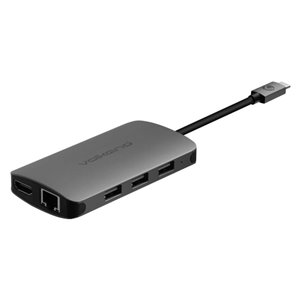 Station de chargement à ports multiples USB de type C 0.5 pi de VolkanoX