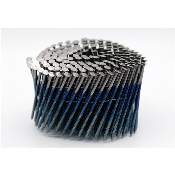 Crisp-Air 2-1/4-in 0.099-Gauge 15° Bright Steel Collated Framing Nails 7200/pk