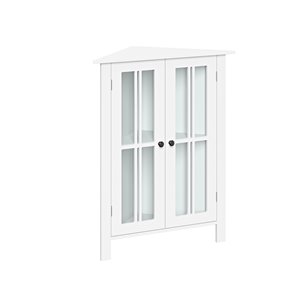 RiverRidge Home Danbury 25.5-in W x 31.5-in H x 12.75-in D White MDF Freestanding Linen Cabinet