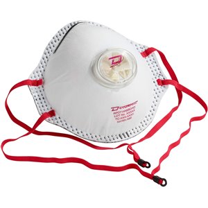 Respirateur à valve à usage unique RPD N95 de Dynamic, paquet de 10