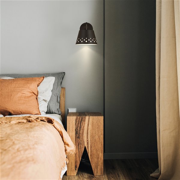 Z-Lite Katie Metal Wall Sconce - Black