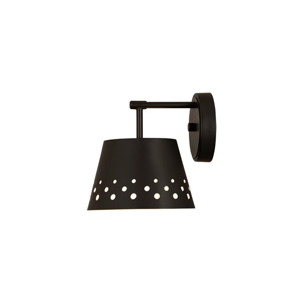 Z-Lite Katie Metal Wall Sconce - Black