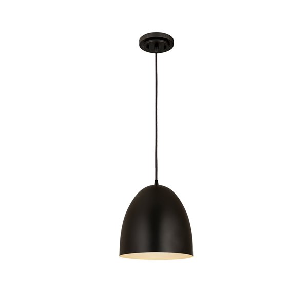 Z-Lite Z Studio Dome Pendant Light - Black