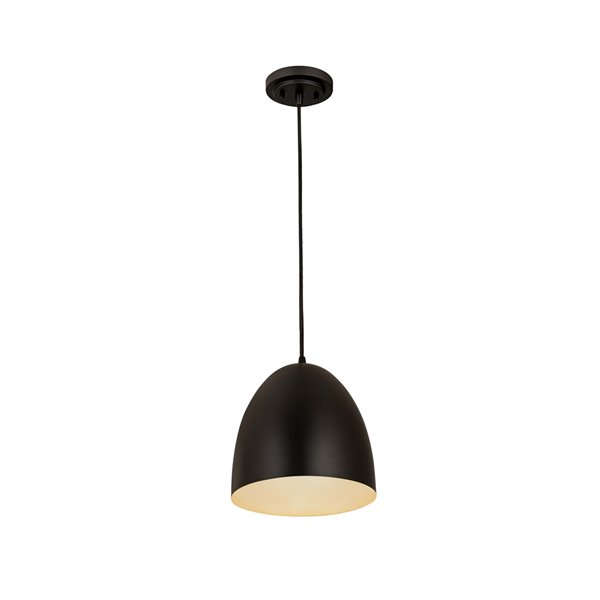 Z-Lite Z Studio Dome Pendant Light - Black