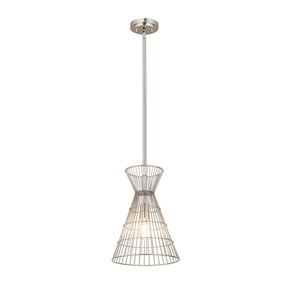 Z-Lite Alito Mini Pendant Light - Nickel