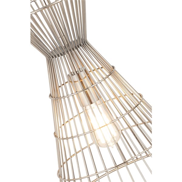 Z-Lite Alito Mini Pendant Light - Nickel