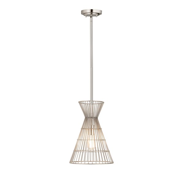 Z-Lite Alito Mini Pendant Light - Nickel